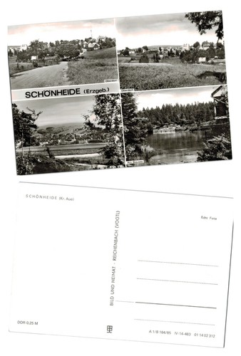 Alte postkarte schönheide - alte,